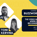 Toni Kervina and Marcus Leite with title of the session