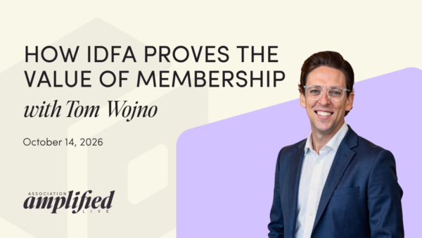 Tom Wojno on screen with text: How IFDA Proves the Value of Membership